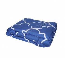 Blanket blue 160x220 cm ROYAL HOME 44563