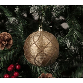 Christmas tree toy golden ball 45656