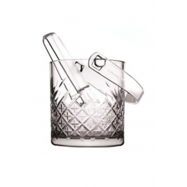 Ice bucket with glass 1 liter 45923