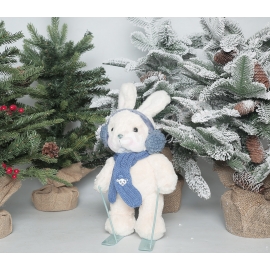 Soft toy Bunny,blue 45853