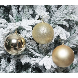 Christmas balls 20 pcs,gold 45706