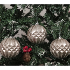 Christmas tree balls 3 pcs 45736