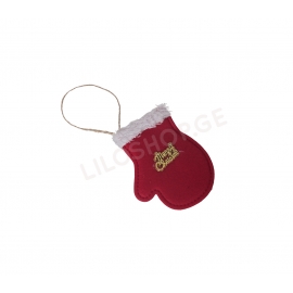 Christmas tree decoration , red mitten 45795