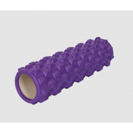 Fitness roller Yoga roller 45 x 14 cm purple 46423