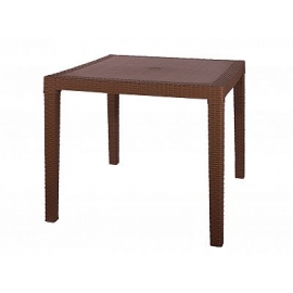 Plastic table 81.5x81.5x75 cm 47556