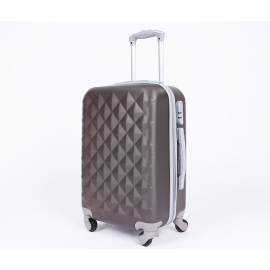 Silicone suitcase brown 45x29x20 cm 47846