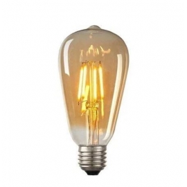 Led rustic bulb amber light ED-SON ED 1315 2700K 48334
