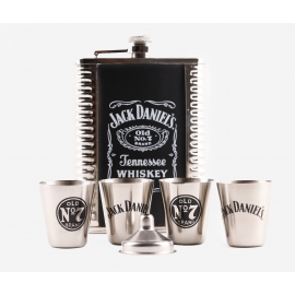 Flask with accessories  Jack Daniels 01 48540