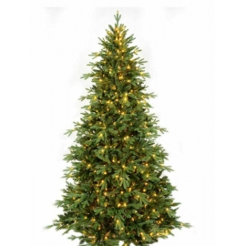 Christmas tree 210 cm with led lights 48632