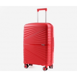 Suitcase silicone red 63x39x25 cm 48965