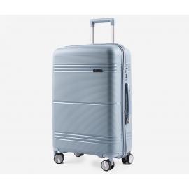 Suitcase silicone blue 63x39x25 cm 48967