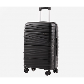 Suitcase silicone black 63x39x25 cm 48968