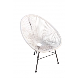 Metal woven chair 49098