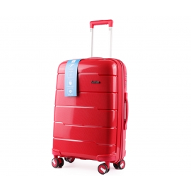 Suitcase silicone red 63x39x25 cm 49344
