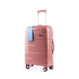 Suitcase silicone pink 63x39x25 cm 49348