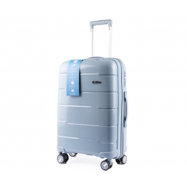 Suitcase silicone blue 63x39x25 cm 49342