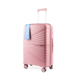 Suitcase silicone pink 53x35x22 cm 49359