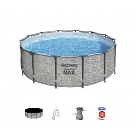 Frame pool with filter, ladder and cover Bestway 5619D 427x122 cm 46469