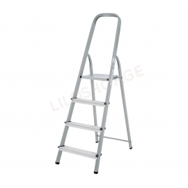 Ladder with metal aluminum steps 1130104 32941