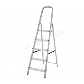 Ladder with metal aluminum steps 1130105 32942