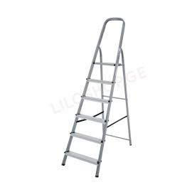 Ladder with metal aluminum steps 1130106 32943