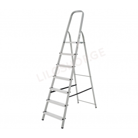 Ladder with metal aluminum steps 1130107 32944