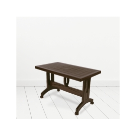 Plastic Table CT052 Beige 120X70cm [CLONE] 37037
