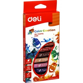 პასტელი Deli Color Emotion 12 ფერი EC20100 37786