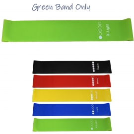 Training rubber green 1 piece Resistance Band X-LIGHT 39393