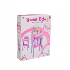 თოჯინის სკამი მაგიდა Sweet Baby 41068