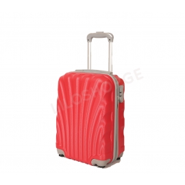 Silicone suitcase red 45x29x20 cm 41742