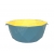 ბოსტნეულის კალათი საწურით 2 ცალიანი ლურჯი-ყვითელი 45295