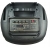 Bluetooth დინამიკი უკაბელო მიკროფონით და დისტანციური მართვით RX-1226 47118