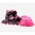 Rollers with protective accessories (rollers) size 31-34 size pink POWER SUPERB 48687