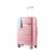 Suitcase silicone pink 53x35x22 cm 49357