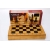 Chess set of bamboo (small) 9015