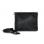 Women&#39;s bag is black with a small bag 19502