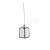 Ceiling lamp with white black bars 20974