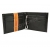 Men&#39;s leather wallet "PTK" with black color cash 24994
