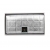 Woman&#39;s wallet is a little "Coco ChaneL" Silver 25734