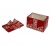 სააღდგომო დეკორატიული ჭურჭელი "Gift Box" პატარა ზომის წითელი 26382