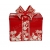 სააღდგომო დეკორატიული ჭურჭელი "Gift Box" საშალო ზომის წითელი 26383
