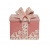 სააღდგომო დეკორატიული ჭურჭელი "Gift Box" პატარა ზომის ვარდისფერი 26385