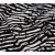 ქსოვილი კრეპი - შავი თეთრში 1მ 27006