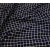 Fabric crepe - blue white stripes 1 m 27013