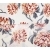 ქსოვილი კრეპი - თეთრი ყვავილებით 1მ 27018