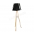 Wooden torser with a black hood height 165 cm 27157