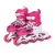 Rollers with kauchuk wheels (rolls) pink size: 31-34 28219