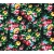 შტაპელის ქსოვილი - ფერადი ყვავილებით 1მ 28900