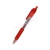 ბურთულიანი კალამი 0.7მმ ღილაკით, რეზინის ხელსაკიდით , წითელი მელნით PONTO 31793